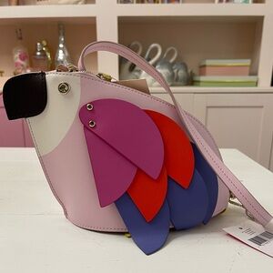 Kate Spade Flock Party Parrot Crossbody